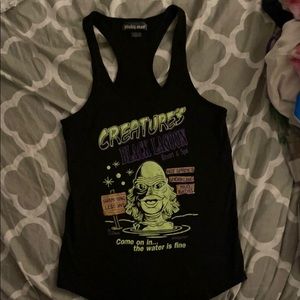 Creature from the black lagoon tank top
